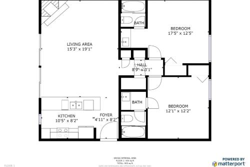 a floor plan of a house at Woodbridge 21C in Snowmass Village