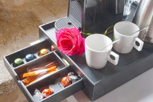 Tiện nghi pha trà/cà phê tại Hotel As Torres da Hermida