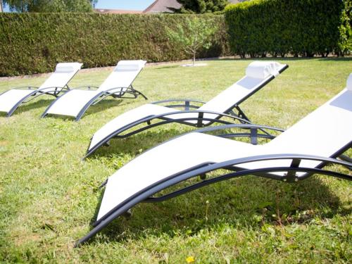 Zahrada ubytování VINTAGE 1894 & SPA au Coeur du Vignoble