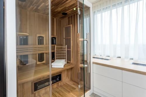 A bathroom at Hotel de Rousch