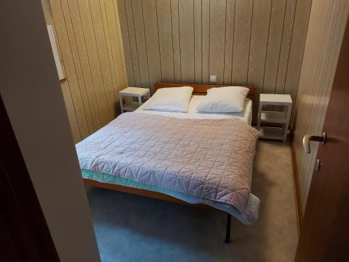 Krevet ili kreveti u jedinici u okviru objekta Chalet Sorgenfri