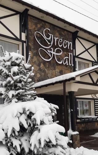 Green Hall Hotel semasa musim sejuk