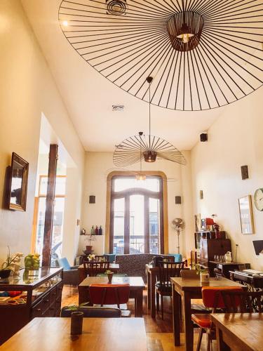 Restaurace v ubytování L'Adresse Hôtel Boutique