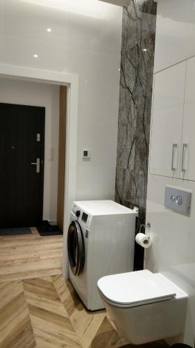 Ένα μπάνιο στο Apartament SunPark