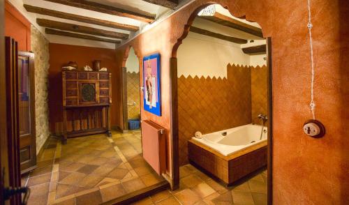 Kylpyhuone majoituspaikassa Casa Rumbet