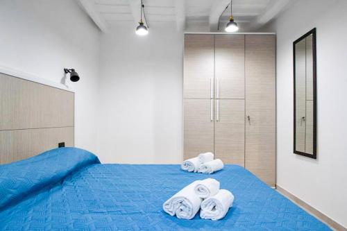 Postel nebo postele na pokoji v ubytování Casa sul Corso