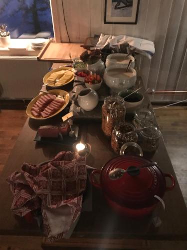 Jídlo v apartmánu nebo okolí