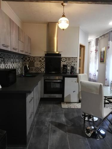 Dapur atau dapur kecil di Rose dor