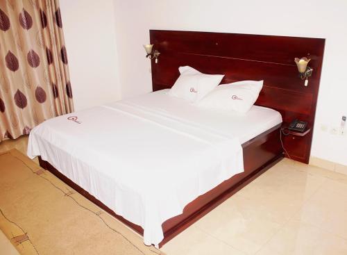 Hotel Ganielaにあるベッド