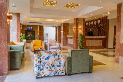 Posezení v ubytování Nine Pyramids View Hotel