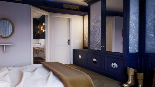 エフテリング ホテルにあるベッド 