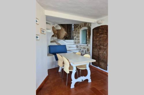 Χώρος καθιστικού στο Casa Mariu' ,con giardino vista mare
