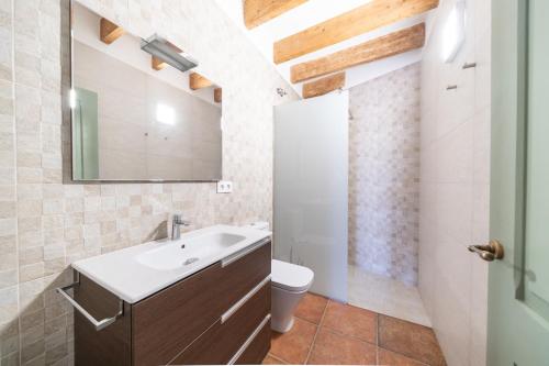Et badeværelse på Holiday Home Florence