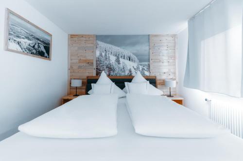 Ένα ή περισσότερα κρεβάτια σε δωμάτιο στο Black Forest Dream Apartments
