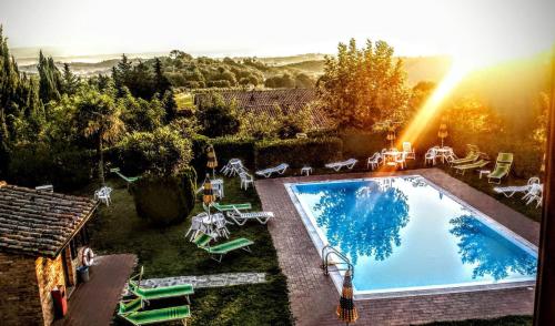 
A view of the pool at Agriturismo Palazzo Bandino - Wine cellar, restaurant and spa or nearby
