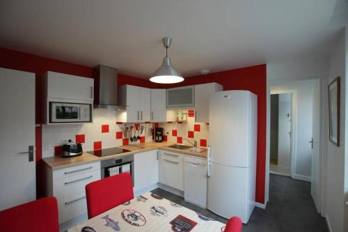 Una cocina o cocineta en Harbour
