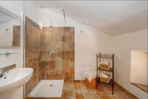 Kylpyhuone majoituspaikassa Casa Carrasco