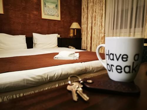 Cama o camas de una habitación en Garni Hotel Oasis