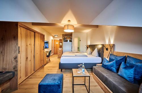 Posezení v ubytování Posthotel Rattenberg
