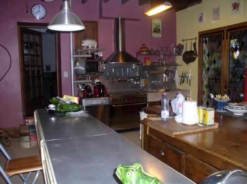 Kuchyň nebo kuchyňský kout v ubytování Ferme de Chaouen