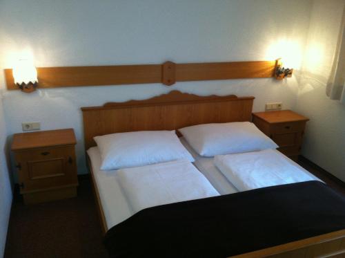 Кровать или кровати в номере Apart Pircher