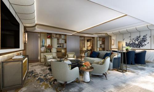 Zona de estar de Fairmont Ambassador Seoul