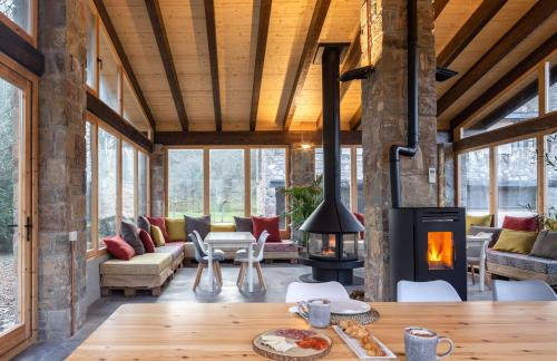 Zona de estar de Can Torrotes