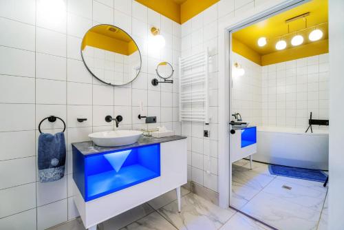 
Ванная комната в Kapu$ta Hotel
