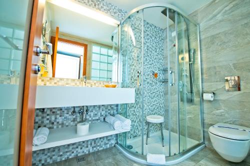 
Een badkamer bij Zaton Holiday Resort
