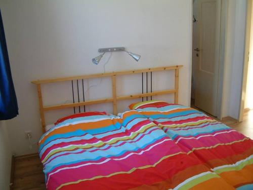 Ένα ή περισσότερα κρεβάτια σε δωμάτιο στο Holiday Home Abertamy