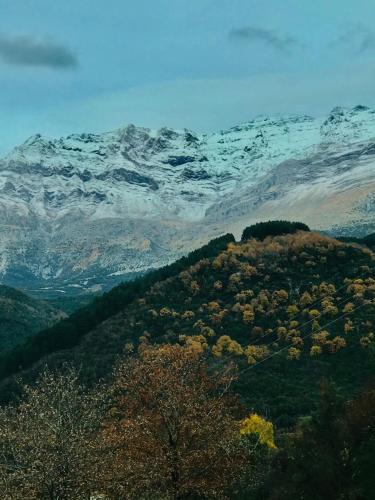 Paesaggio naturale nelle vicinanze del lodge