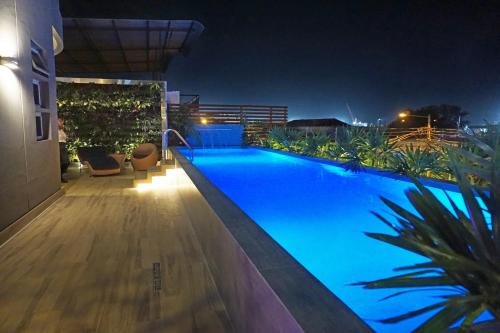 Bazén v ubytování Hotel Perla Spondylus nebo v jeho okolí