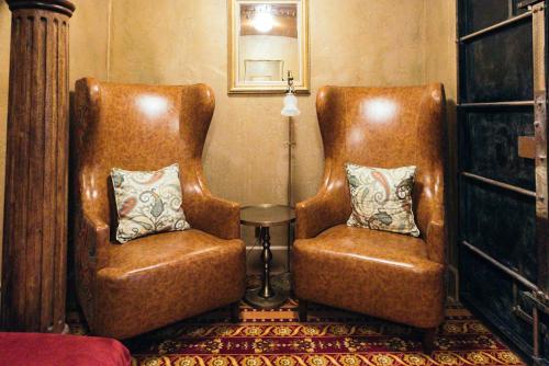 Ruang duduk di Belvada Hotel