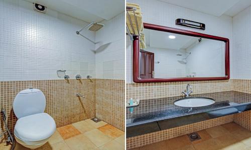 Koupelna v ubytování Treebo Premium Travancore Palace Cherthala