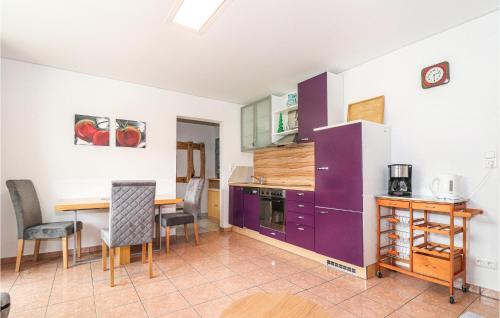Kuchyň nebo kuchyňský kout v ubytování Gemuetliche Ferienwohnung