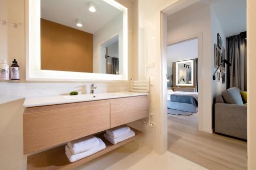 Kylpyhuone majoituspaikassa VISLOW Resort