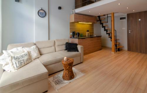 HolidayHomePL LOFT z antresolą i balkonem przy plaży