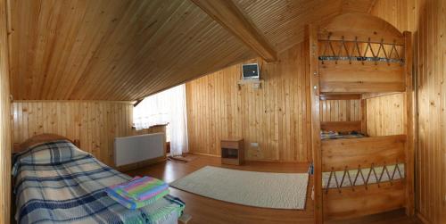 Katil atau katil-katil dalam bilik di Sobin' Mini-Hotel