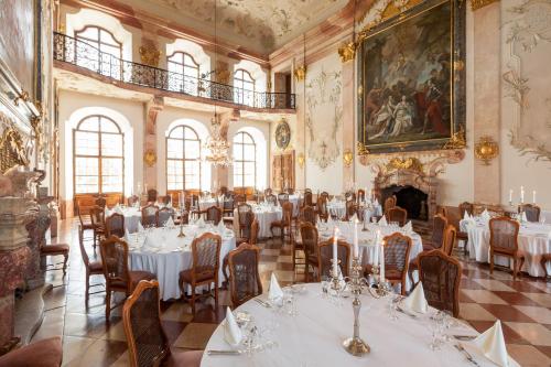 Εστιατόριο ή άλλο μέρος για φαγητό στο Hotel Schloss Leopoldskron