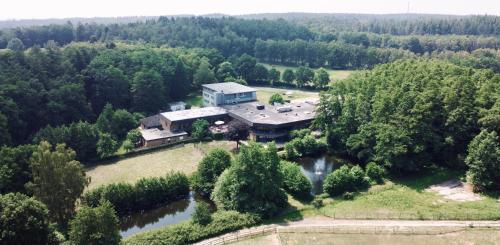 SteinfeldにあるBergmark Hotelの川中家屋上