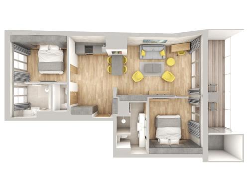 Cucina o angolo cottura di Downtown Apartments Mitte