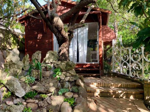 Κήπος έξω από το The Little Hideaway Guesthouse