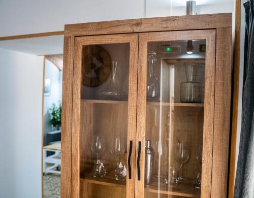 Dapur atau dapur kecil di Suite Cáceres
