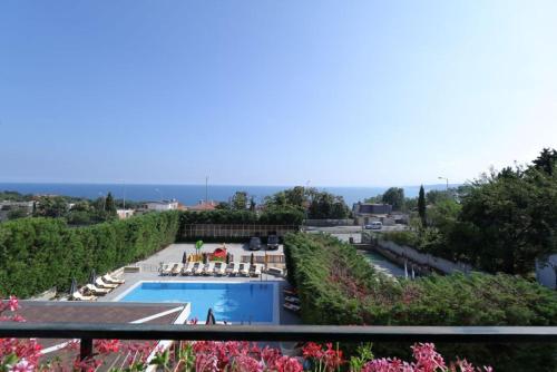 A view of the pool at Marina Residence Boutique Hotel or nearby