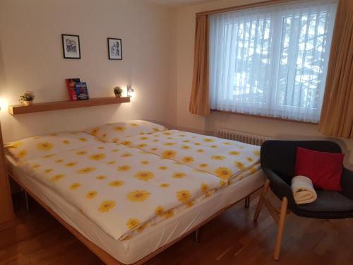 Postel nebo postele na pokoji v ubytování Apartmenthaus Sun Valley Lodge & Zodiac