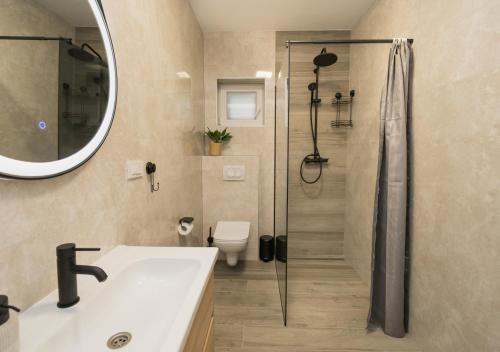 Koupelna v ubytování Holiday Home Intrade