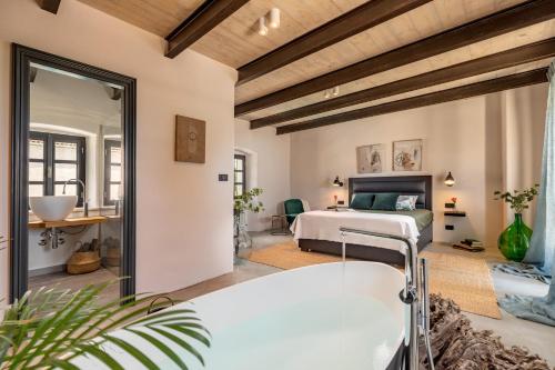 Postel nebo postele na pokoji v ubytování Villa Elena by Rent Istria