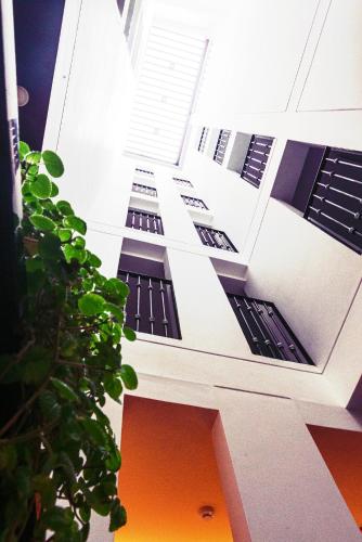Το κτήριο όπου στεγάζεται  το hostel