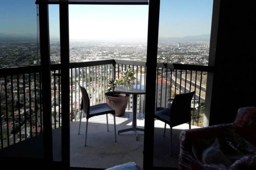 Μπαλκόνι ή βεράντα στο Departamento de lujo en Queretaro, excelente vista