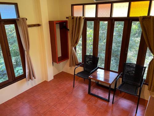 Balcone o terrazza di Art's Riverview Lodge
